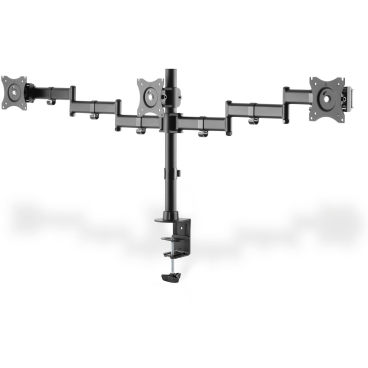 DIGITUS Dreifach Monitor Ständer mit Klemmbefestigung, 15--27- DIGITUS Dreifach Monitor Ständer mit Klemmbefestigung, 15--27- - Bild-Darstellung des Produktes 1