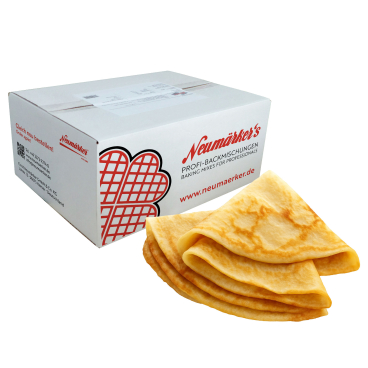 Neumärker Crêpes-Ready-Mix | Crêpes Backmischung für Gastro | Karton à 10 kg (10x 1 kg) 05-20136-03 - Bild-Darstellung des Produktes 1