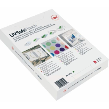 Laminiertasche mit UV-Schutz A4 150 Micron glänzend VE=100 Stück glasklar Laminiertasche mit UV-Schutz A4 150 Micron glänzend VE=100 Stück glasklar - Bild-Darstellung des Produktes 1