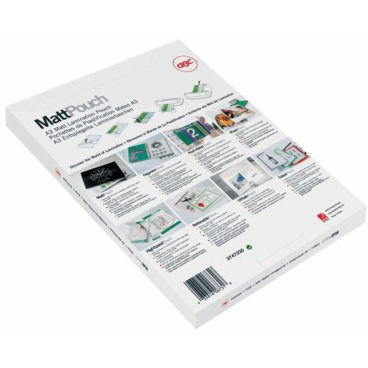Laminiertasche A4 75 Micron matt/glänzend VE=50 Stück transparent/glasklar Laminiertasche A4 75 Micron matt/glänzend VE=50 Stück transparent/glasklar - Bild-Darstellung des Produktes 1