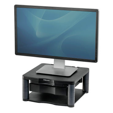 Fellowes Premium Monitor Ständer Plus Farbe: graphit - Bild-Darstellung des Produktes 1