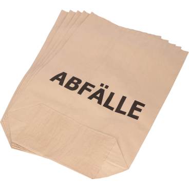 Müllsack 70l 70g 2lagig Papier natronbraun 25 Stück Müllsack 70l 70g 2lagig Papier natronbraun 25 Stück - Bild-Darstellung des Produktes 1