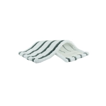 Rezi Mikrofaser Bodenwischbezug Granit 50 cm, weiß/grau, ideal für hartnäckige Verschmutzungen 1 Packung = 10 Bodenwischbezüge, 50 cm, weiß/grau - Bild-Darstellung des Produktes 1