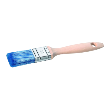 Flachpinsel Solid Pro L, Stärke 9, blau-weiß Breite: 40 mm - Bild-Darstellung des Produktes 1