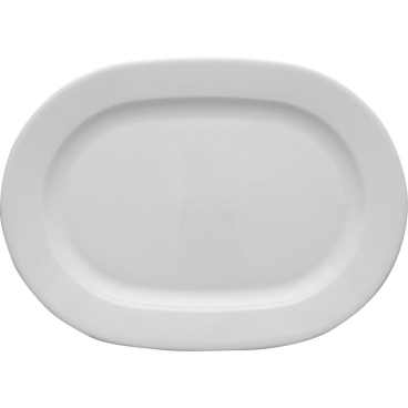 Servierplatte, weißes Porzellan, Serie Versailles, Lubiana, 280x205 mm 6x Platte - Bild-Darstellung des Produktes 1