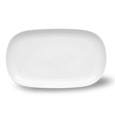 Solea Platte Oval 32 X 18 Cm Uni Weiss Platte oval SOLEA - Bild-Darstellung des Produktes 1