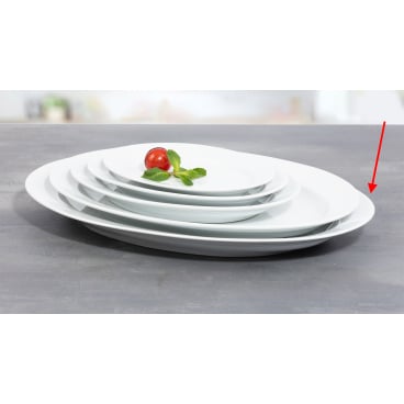 Thun Adrina Servierplatte Gross 36X25,5 Praktik Servierplatte ADRINA, oval, 36 x 25,5 cm - Bild-Darstellung des Produktes 1