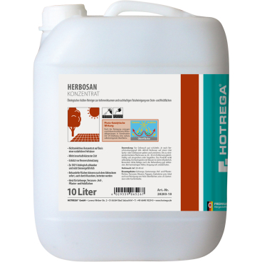 HOTREGA® PROFESSIONAL Herbosan Außenreinger 10 Liter - Kanister - Bild-Darstellung des Produktes 1