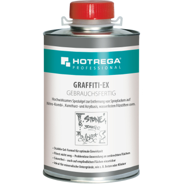 HOTREGA® PROFESSIONAL Graffiti-Ex Spraylackentferner 1 Liter - Dose - Bild-Darstellung des Produktes 1