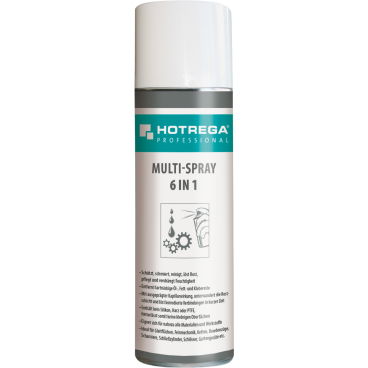 HOTREGA® PROFESSIONAL 6 in 1 Multi-Spray Oberflächenreiniger 300 ml - Dose - Bild-Darstellung des Produktes 1