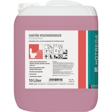 HOTREGA® PROFESSIONAL Sanitär-Hygienereiniger 10 Liter - Kanister - Bild-Darstellung des Produktes 1