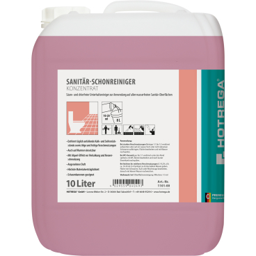 HOTREGA® PROFESSIONAL Sanitär-Schonreiniger 10 Liter - Kanister - Bild-Darstellung des Produktes 1
