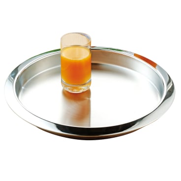 Venga Edelstahltablett Rund 35 Cm Gk Edelstahltablett VENGA, rund - Bild-Darstellung des Produktes 1