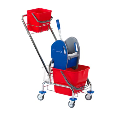Floorstar EFA 25 DKEK Einfachfahrwagen, verchromt Maße (B x L x H): 41 x 80 x 94 cm - Bild-Darstellung des Produktes 1