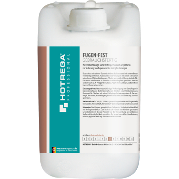 HOTREGA® PROFESSIONAL Fugen-Fest Kunststoffdispersion 5 Liter - Kanister - Bild-Darstellung des Produktes 1