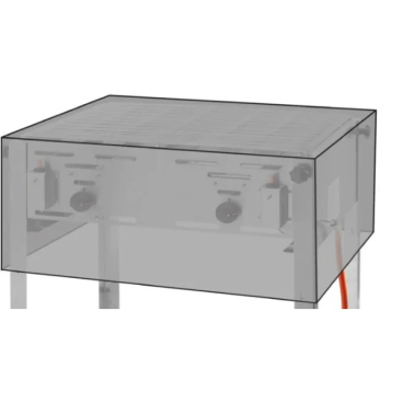 Schutzhülle, HENDI, Grill-/Roast-Master Maxi 154717 + 154878, 720x560x(H)360mm 144923 - Bild-Darstellung des Produktes 1