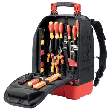 Wiha Werkzeugsortiment Elektriker 27-teilig im Rucksack Wiha Wiha Werkzeugsortiment Elektriker 27-teilig im Rucksack Wiha - Bild-Darstellung des Produktes 1