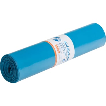 Müllsack TYP 60 PREMIUM 120l 700x1100mm blau 25 Stück Müllsack TYP 60 PREMIUM 120l 700x1100mm blau 25 Stück - Bild-Darstellung des Produktes 1
