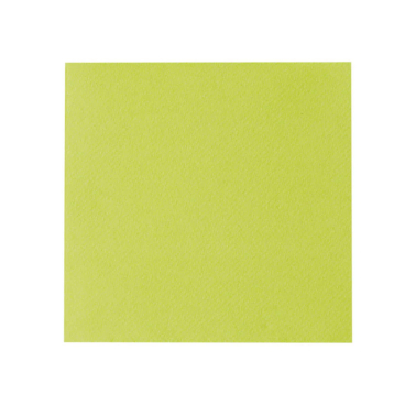 Mank Airlaid Cocktailservietten, 24 x 24 cm, 1/4 Falz, kiwi 1 Karton = 12 Packungen à 100 Stück - Bild-Darstellung des Produktes 1
