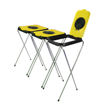 BigDean 3X Müllsackständer SwingFix GELB 120L Blauer Gelber Sack Müllsackständer - Bild-Darstellung des Produktes 1