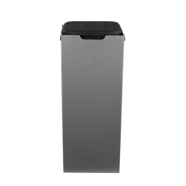 BigDean Müllsackständer SichtFix Schwarz mit Sichtschutz - 80L Müllsackständer - Bild-Darstellung des Produktes 1