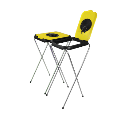 BigDean 2X Müllsackständer SwingFix GELB 120L Blauer Gelber Sack Müllsackständer - Bild-Darstellung des Produktes 1