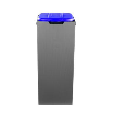 BigDean Müllsackständer SichtFix Blau mit Sichtschutz - 80L Müllsackständer - Bild-Darstellung des Produktes 1