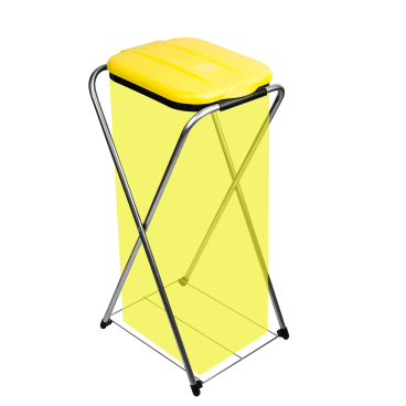 BigDean Müllsackständer EasyFix GELB 120L Müllsackständer - Bild-Darstellung des Produktes 1