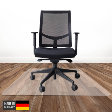 Floordirekt Bodenschutzmatte - Transparent für Hartböden Rechteckig - 90 x 120 cm Rechteckig 90 x 120 cm - Bild-Darstellung des Produktes 1
