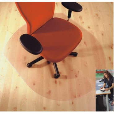 Bodenschutzmatte CLEARTEX für Teppiche 75x120cm transparent rechteckig Bodenschutzmatte CLEARTEX für Teppiche 75x120cm transparent rechteckig - Bild-Darstellung des Produktes 1