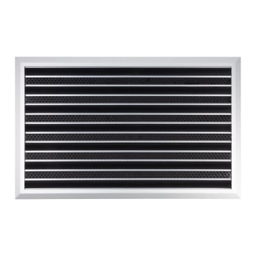Floordirekt Alu-Türmatte Spectral - herausnehmbares Inlay Umlaufende Anlaufkante - PVC/Bürste 47 x 68 cm PVC/Bürste 47 x 68 cm - Bild-Darstellung des Produktes 1