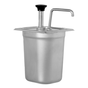 Saucenspender mit Pumpe GN 1/6 (200 mm), 3 Liter, H. 280 mm 1x Saucenspender - Bild-Darstellung des Produktes 1