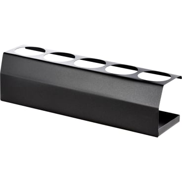 Saucenständer schwarz, geeignet für fünf Flaschen Ø 72 mm, 435x110x120 mm (BxTxH) 1x Saucenständer - Bild-Darstellung des Produktes 1