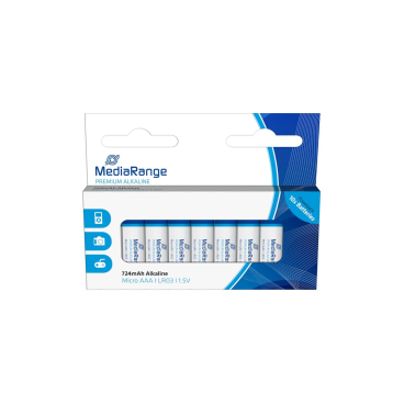 Premium Alkaline Batterien Micro AAA LR03 1,5 Volt 10er Pack. Premium Alkaline Batterien Micro AAA LR03 1,5 Volt 10er Pack. - Bild-Darstellung des Produktes 1