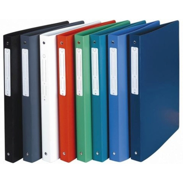 Ringbuch Uni A4 Maxi PP 2 Ringe 30mm farbig sortiert Ringbuch Uni A4 Maxi PP 2 Ringe 30mm farbig sortiert - Bild-Darstellung des Produktes 1