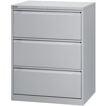 Hängeregistraturschrank 3 Schübe 2-bahnig silber Hängeregistraturschrank 3 Schübe 2-bahnig silber - Bild-Darstellung des Produktes 1