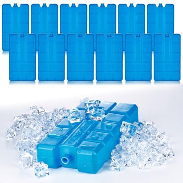 BigDean 12er Set Kühlakkus je 200ml - 12h lange Kühlung - perfekt für Kühltasche & Kühlbox Kühlakku - Bild-Darstellung des Produktes 1