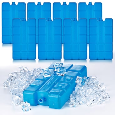 BigDean 8er Set Kühlakkus je 200ml - 12h Lange Kühlung Kühlakku - Bild-Darstellung des Produktes 1