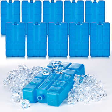 BigDean 10er Set Kühlakkus je 200ml - 12h Lange Kühlung Kühlakku - Bild-Darstellung des Produktes 1