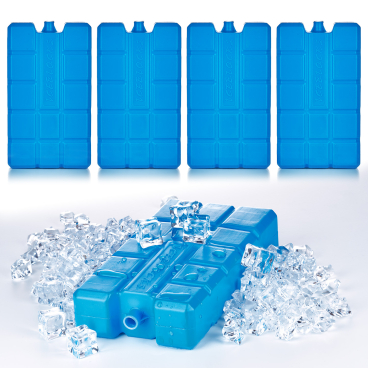 BigDean 4er Set Kühlakkus je 200ml - 12h Lange Kühlung Kühlakku - Bild-Darstellung des Produktes 1
