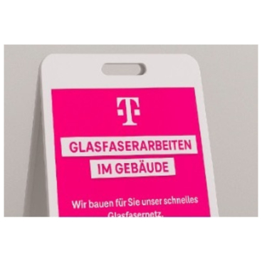 Telekom Gehwegaufsteller Telekom Gehwegaufsteller - Bild-Darstellung des Produktes 1