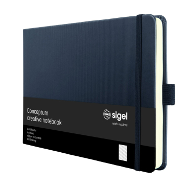 Notizbuch Conceptum ca. A5quer 132 Seiten Hardcover dotted 100g schwarz Notizbuch Conceptum ca. A5quer 132 Seiten Hardcover dotted 100g schwarz - Bild-Darstellung des Produktes 1