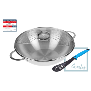 Wok 32 cm Antihaftbeschichtet 32 cm – beschichtet - Bild-Darstellung des Produktes 1