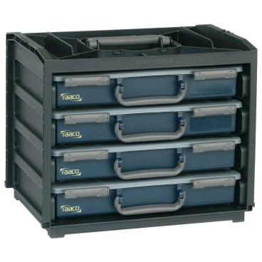 Raaco HandyBox bestückt mit je 2xAssorter 55 4 x 8-15 u.17 Raaco HandyBox bestückt mit je 2xAssorter 55 4 x 8-15 u.17 - Bild-Darstellung des Produktes 1