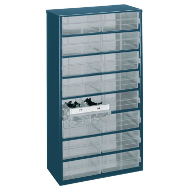 Raaco Schubladenmagazin Typ 1216-04 blau Raaco Schubladenmagazin Typ 1216-04 blau - Bild-Darstellung des Produktes 1