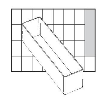 Raaco A9-3 Facheinsatz H47xB39xT163 mm Raaco A9-3 Facheinsatz H47xB39xT163 mm - Bild-Darstellung des Produktes 1