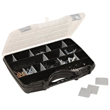 Raaco Allzweckkoffer 47 schwarz-silber 460 x 350 x 81 Raaco Allzweckkoffer 47 schwarz-silber 460 x 350 x 81 - Bild-Darstellung des Produktes 1