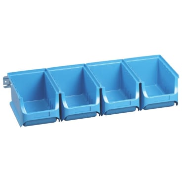 Allit Sichtboxen-Set blau 600 x 240 x 125 mm Allit Sichtboxen-Set blau 600 x 240 x 125 mm - Bild-Darstellung des Produktes 1