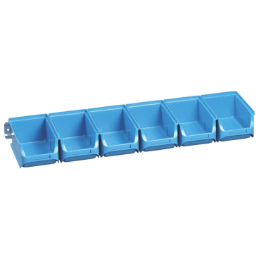 Allit Sichtboxen-Set blau 613 x 165 x 75 mm Allit Sichtboxen-Set blau 613 x 165 x 75 mm - Bild-Darstellung des Produktes 1