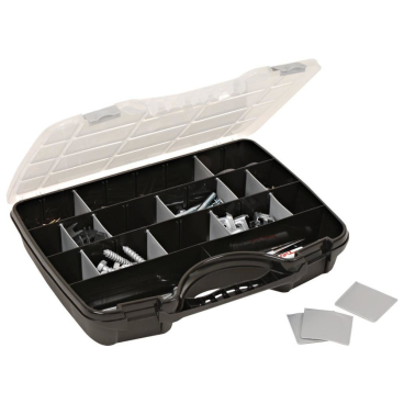 Raaco Allzweckkoffer 46 schwarz-silber 388 x 290 x 61 Raaco Allzweckkoffer 46 schwarz-silber 388 x 290 x 61 - Bild-Darstellung des Produktes 1